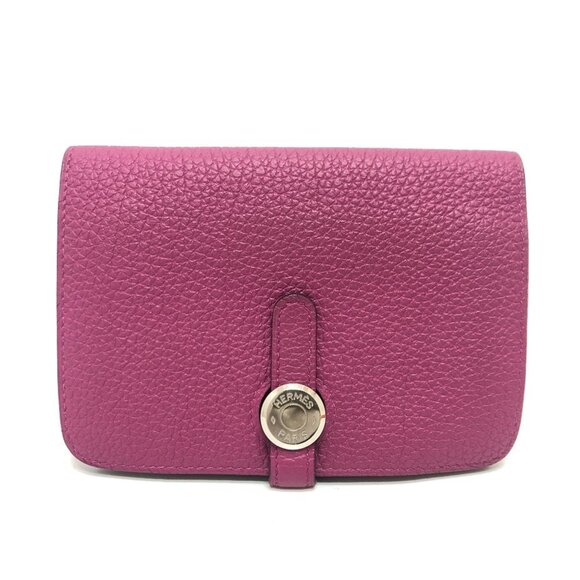 HERMES Purple Wallet - Picture 1 of 11